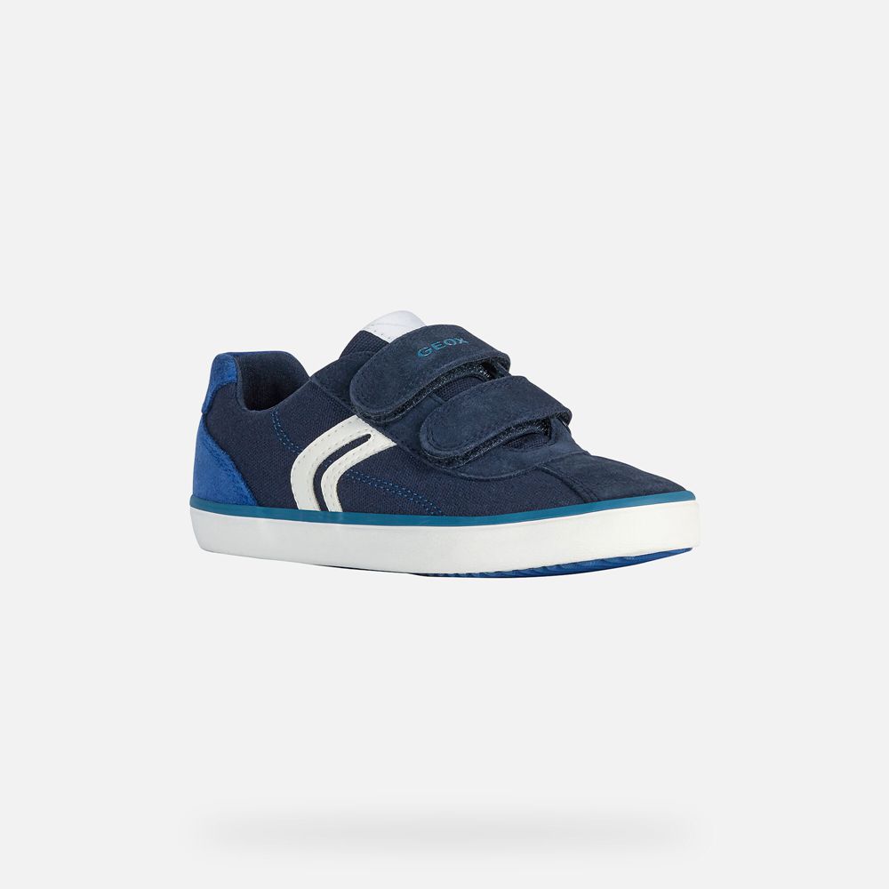 Tenis Geox Menino Azul Marinho - Kilwi - GAZBJ8715